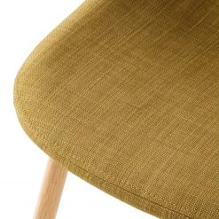 Mørteens Chaise capitonnée Iskmo III - Jaune curry - Lot de 2 -Chaises Soldes 1000006090 200706 14365700007 DETAILS P000000001000006090