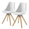 Mørteens Chaises capitonnées Aledas I - Blanc - Lot de 2 1 Mørteens Chaises capitonnées Aledas I - Blanc - Lot de 2 -Chaises Soldes 1000015678 211006 12515900054 IMAGE P000000001000015678