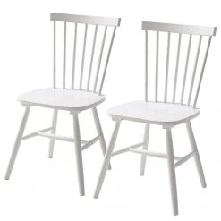 Mørteens Chaises Jalenas (lot de 2) - Blanc