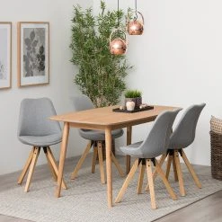 Mørteens Chaises capitonnées Aledas II - Tissu Cors: Granite - Lot de 2 -Chaises Soldes 1000015958 201008 06200300016 MOOD DETAILS P000000001000015958 mood