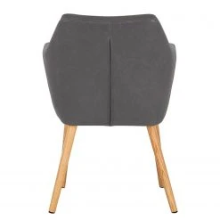 Mørteens Chaises à accoudoirs Nicholas - Cuir synthétique Aken: Gris clair vintage - 1 chaise 16 Mørteens Chaises à accoudoirs Nicholas - Cuir synthétique Aken: Gris clair vintage - 1 chaise -Chaises Soldes 1000016016 200609 13010700031 DETAILS P000000001000016016