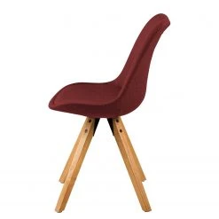 Mørteens Chaises capitonnées Aledas II - Tissu Cors: Rouge foncé - Lot de 2 -Chaises Soldes 1000016100 200609 13012100044 DETAILS P000000001000016100