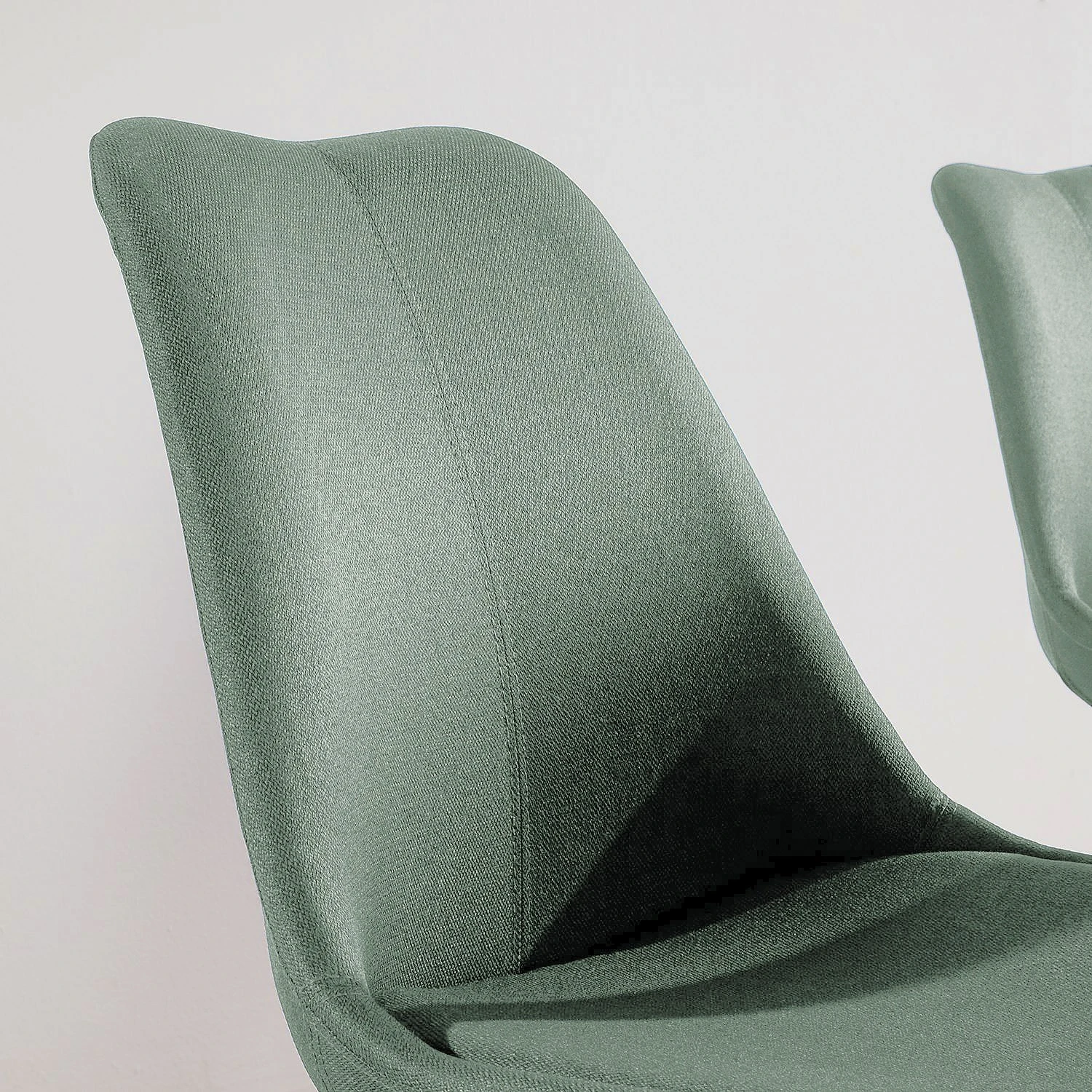 Mørteens Chaises capitonnées Aledas II - Tissu Cors: Gris menthe - Lot de 2 14 Mørteens Chaises capitonnées Aledas II - Tissu Cors: Gris menthe - Lot de 2 – Image 12