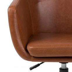 Mørteens Chaise de bureau Nicholas I - Marron vintage -Chaises Soldes 1000016126 200609 13014300074 DETAILS P000000001000016126