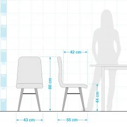 Mørteens Chaises capitonnées Daleras - Tissu Cors: Gris menthe - Lot de 2 19 Mørteens Chaises capitonnées Daleras - Tissu Cors: Gris menthe - Lot de 2 -Chaises Soldes 1000016129 191129 16584900008 SKETCH DETAILS P000000001000016129 sketch