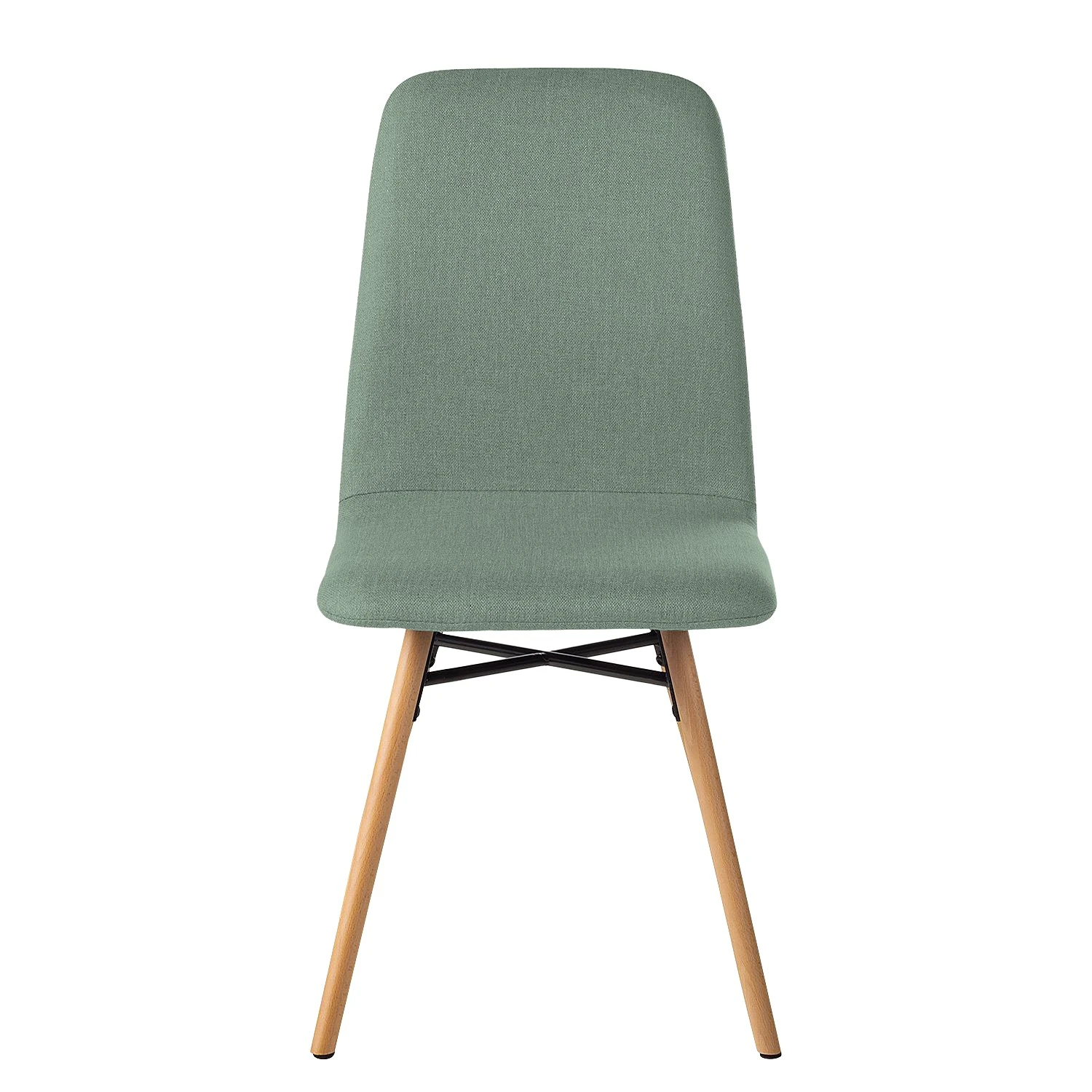 Mørteens Chaises capitonnées Daleras - Tissu Cors: Gris menthe - Lot de 2 5 Mørteens Chaises capitonnées Daleras - Tissu Cors: Gris menthe - Lot de 2 – Image 3