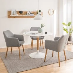 Mørteens Chaises à accoudoirs Nicholas XXL - Tissu Cors: Granite - 1 chaise -Chaises Soldes 1000016139 201008 06223800174 MOOD DETAILS P000000001000016139 mood