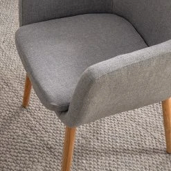 Mørteens Chaises à accoudoirs Nicholas XXL - Tissu Cors: Granite - 1 chaise -Chaises Soldes 1000016139 201008 06224500180 DETAILS P000000001000016139