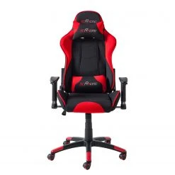 Home24office Fauteuil gamer mcRacing I - Tissu - Noir / Rouge -Chaises Soldes 1000027352 200701 11445400004 DETAILS P000000001000027352