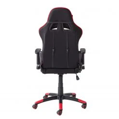 Home24office Fauteuil gamer mcRacing I - Tissu - Noir / Rouge -Chaises Soldes 1000027352 200701 11445500006 DETAILS P000000001000027352