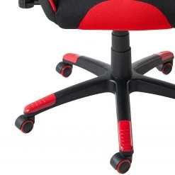 Home24office Fauteuil gamer mcRacing I - Tissu - Noir / Rouge -Chaises Soldes 1000027352 200701 11445600007 DETAILS P000000001000027352