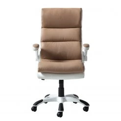 Home24office Fauteuil de direction Loipo II - Imitation cuir - Macchiato / Blanc 23 Home24office Fauteuil de direction Loipo II - Imitation cuir - Macchiato / Blanc -Chaises Soldes 1000035445 200930 14010100002 DETAILS P000000001000035445