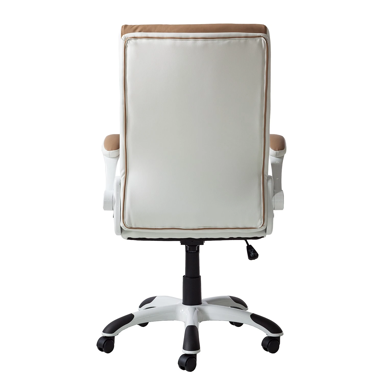 Home24office Fauteuil de direction Loipo II - Imitation cuir - Macchiato / Blanc 9 Home24office Fauteuil de direction Loipo II - Imitation cuir - Macchiato / Blanc – Image 7