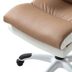 Home24office Fauteuil de direction Loipo II - Imitation cuir - Macchiato / Blanc 26 Home24office Fauteuil de direction Loipo II - Imitation cuir - Macchiato / Blanc -Chaises Soldes 1000035445 200930 14010800005 DETAILS P000000001000035445