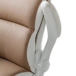 Home24office Fauteuil de direction Loipo II - Imitation cuir - Macchiato / Blanc 28 Home24office Fauteuil de direction Loipo II - Imitation cuir - Macchiato / Blanc -Chaises Soldes 1000035445 200930 14011200007 DETAILS P000000001000035445