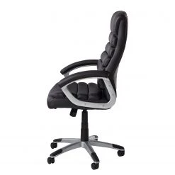 Home24office Fauteuil de direction Hatley - Imitation cuir - Noir -Chaises Soldes 1000035447 200817 13075000003 DETAILS P000000001000035447