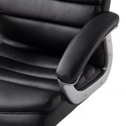 Home24office Fauteuil de direction Hatley - Imitation cuir - Noir -Chaises Soldes 1000035447 200817 13075100008 DETAILS P000000001000035447