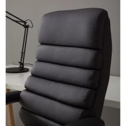 Home24office Fauteuil de direction Hatley - Imitation cuir - Noir -Chaises Soldes 1000035447 200819 06095500003 DETAILS P000000001000035447
