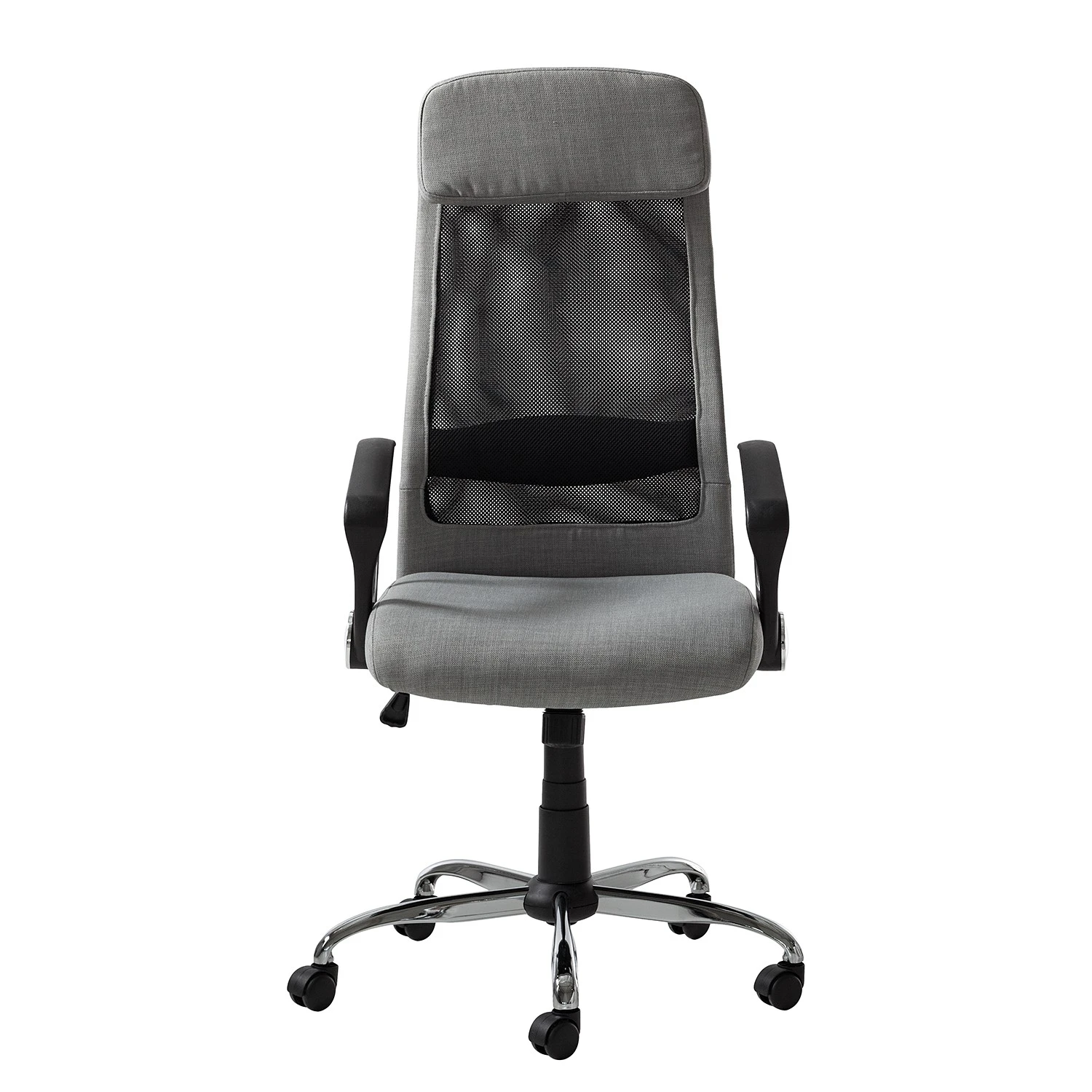 Furnitive Chaise de bureau Laviano - Gris / Noir 6 Furnitive Chaise de bureau Laviano - Gris / Noir – Image 4