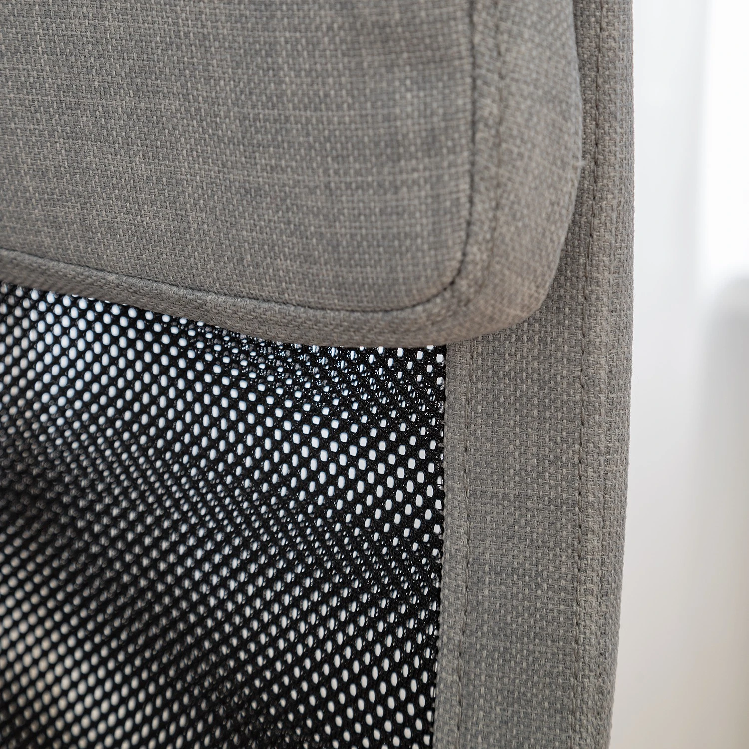 Furnitive Chaise de bureau Laviano - Gris / Noir 16 Furnitive Chaise de bureau Laviano - Gris / Noir – Image 14