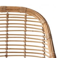 Eva Padberg Collection Chaise Garston (avec coussin d'assise) - Rotin / Métal - Rotin / Blanc -Chaises Soldes 1000050849 190812 13025100008 DETAILS P000000001000050849