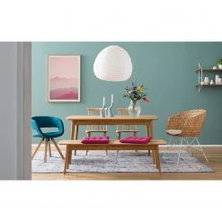 Mørteens Chaise Nokomai (avec coussin d'assise) - Rotin / Métal - Rotin / Blanc -Chaises Soldes 1000050850 210311 18033200001 MOOD DETAILS P000000001000050850 mood