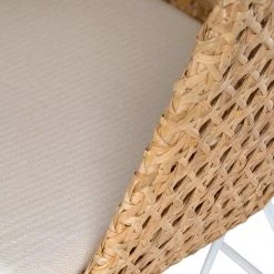 Mørteens Chaise Nokomai (avec coussin d'assise) - Rotin / Métal - Rotin / Blanc -Chaises Soldes 1000050850 210520 16125900006 DETAILS P000000001000050850