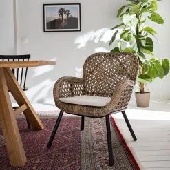 Ars manufacti Chaise Hawea (avec coussin d'assise) - Rotin / Metall - Rotin / Noir 17 Ars manufacti Chaise Hawea (avec coussin d'assise) - Rotin / Metall - Rotin / Noir -Chaises Soldes 1000050859 190208 13552000001 MOOD GALLERYIMAGES P000000001000050859 mood