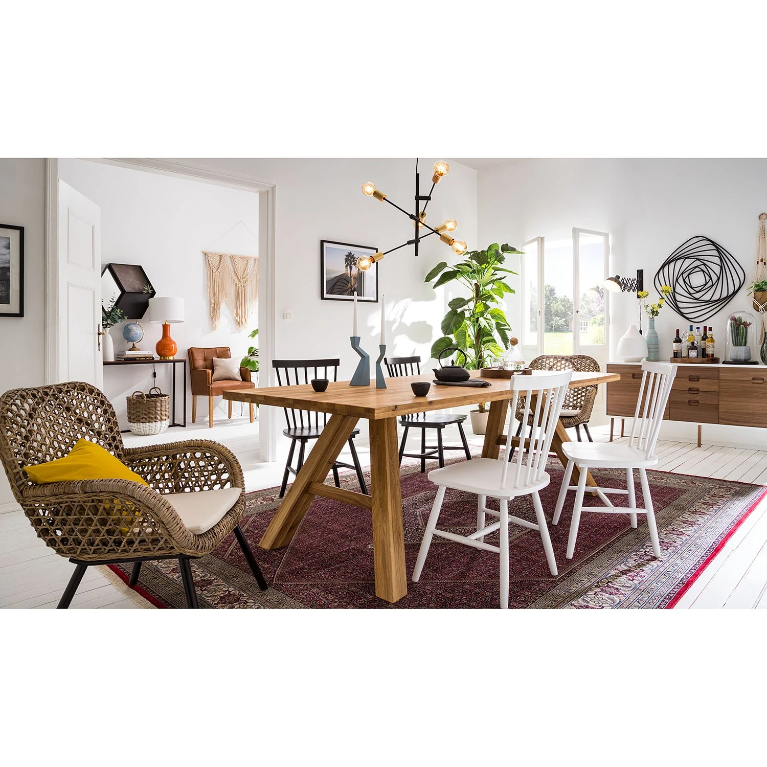 Ars manufacti Chaise Hawea (avec coussin d'assise) - Rotin / Metall - Rotin / Noir 6 Ars manufacti Chaise Hawea (avec coussin d'assise) - Rotin / Metall - Rotin / Noir – Image 4