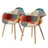 Norrwood Chaises à accoudoirs Daruvar (lot de 2) - Tissu Patchwork / Hêtre massif 1 Norrwood Chaises à accoudoirs Daruvar (lot de 2) - Tissu Patchwork / Hêtre massif -Chaises Soldes 1000054424 181129 11404300001 IMAGE P000000001000054424