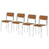 Mooved Chaises Comet (lot de 4) - Marron 1 Mooved Chaises Comet (lot de 4) - Marron -Chaises Soldes 1000059370 190315 13494300003 IMAGE P000000001000059370