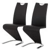 Fredriks Chaise cantilever Amanda II - Noir - Lot de 2 -Chaises Soldes 1000063647 201021 10333600031 IMAGE P000000001000063647
