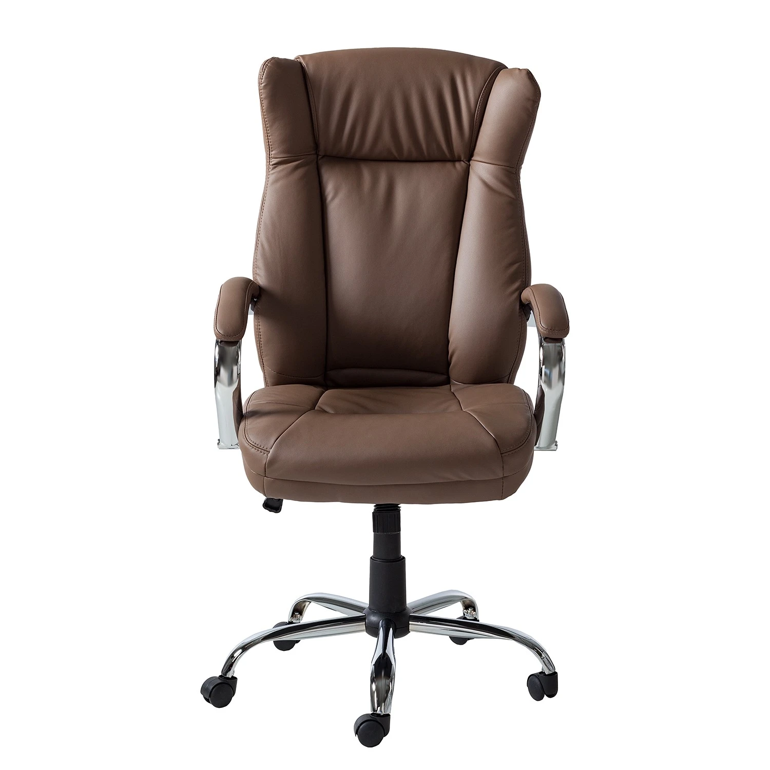 Home24office Fauteuil de direction Director II - Imitation cuir - Cappuccino 5 Home24office Fauteuil de direction Director II - Imitation cuir - Cappuccino – Image 3