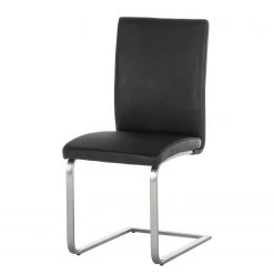 Fredriks Chaises cantilever Augusta I (lot de 2) - Cuir Aude: Noir - Sans accoudoirs 20 Fredriks Chaises cantilever Augusta I (lot de 2) - Cuir Aude: Noir - Sans accoudoirs -Chaises Soldes 1000064492 190617 09323800011 GALLERYIMAGES P000000001000064492