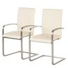 Fredriks Chaises cantilever Augusta I (lot de 2) - Cuir Aude: Créme - Avec accoudoirs 1 Fredriks Chaises cantilever Augusta I (lot de 2) - Cuir Aude: Créme - Avec accoudoirs -Chaises Soldes 1000064496 201021 10340500069 IMAGE P000000001000064496