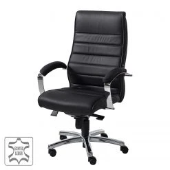 Topstar Fauteuil de direction TD Luxe - Revêtement en cuir véritable - Noir -Chaises Soldes 1000096490 200817 13075100010 ICON DETAILS P000000001000096490 icon seal