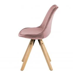 Mørteens Chaises capitonnées Aledas IV - Rose vieilli - Beige - Lot de 2 -Chaises Soldes 1000112670 181115 13225209 GALLERYIMAGES P000000001000112670