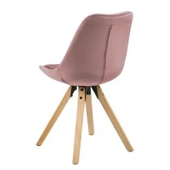 Mørteens Chaises capitonnées Aledas IV - Rose vieilli - Beige - Lot de 2 -Chaises Soldes 1000112670 181115 13225210 GALLERYIMAGES P000000001000112670