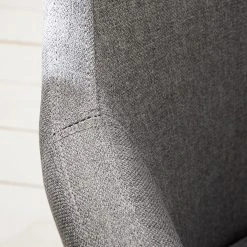 Mørteens Chaise à accoudoirs Nicholas IV - Tissu / Métal - Granit / gris-brun antique -Chaises Soldes 1000112681 201008 06230000195 DETAILS P000000001000112681