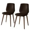Studio Copenhagen Chaises Wilga V (lot de 2) - Cuir véritable -Chaises Soldes 1000116518 181030 08155462 IMAGE P000000001000116518