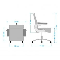 Fredriks Chaise de bureau pivotante Gandy XXL - Tissu / Métal - Noir 33 Fredriks Chaise de bureau pivotante Gandy XXL - Tissu / Métal - Noir -Chaises Soldes 1000116969 181112 13501401 GALLERYIMAGES P000000001000116969