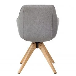 Mørteens Chaise à accoudoirs Ermelo II - rotatif - Tissu / Chêne massif - 1 set -Chaises Soldes 1000123214 180620 09190005 GALLERYIMAGES P000000001000123214