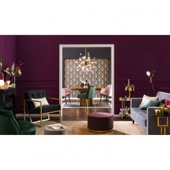 Jack & Alice Chaise avec accoudoirs Leezy G - Chêne massif / Velours - Rose vieilli / Noir -Chaises Soldes 1000123838 190213 16361000024 MOOD GALLERYIMAGES P000000001000123838 mood