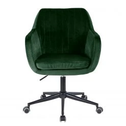 Jack & Alice Chaise de bureau Leezy - Velours - Vert / Noir 16 Jack & Alice Chaise de bureau Leezy - Velours - Vert / Noir -Chaises Soldes 1000123851 200701 14292500004 DETAILS P000000001000123851