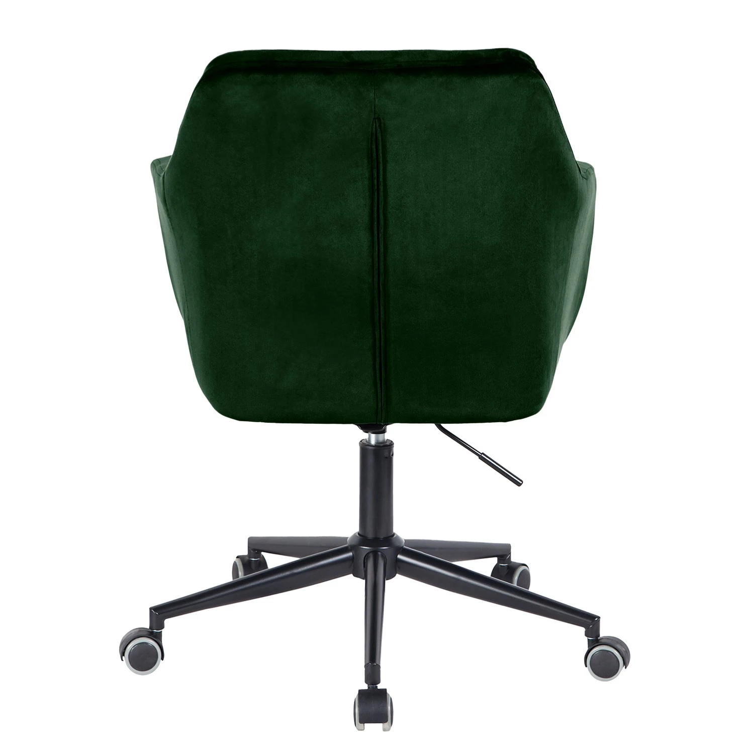 Jack & Alice Chaise de bureau Leezy - Velours - Vert / Noir 8 Jack & Alice Chaise de bureau Leezy - Velours - Vert / Noir – Image 6