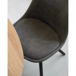 Norrwood Chaises capitonnées Ralf ll (lot de 4) - Graphite -Chaises Soldes 1000128749 220211 021 MOOD DETAILS P000000001000128749 mood