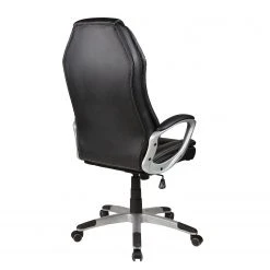Duo Collection Fauteuil de bureau Matthias - Imitation cuir / Noir -Chaises Soldes 1000129038 180817 15164704 GALLERYIMAGES P000000001000129038