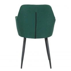 Tenzo Chaises à accoudoirs Linn - Tissu / Métal - Noir - Vert sapin 9 Tenzo Chaises à accoudoirs Linn - Tissu / Métal - Noir - Vert sapin -Chaises Soldes 1000144180 181116 14395819 GALLERYIMAGES P000000001000144180