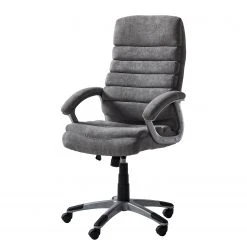 Furnitive Fauteuil de bureau Hatley III - Microfibre - Gris