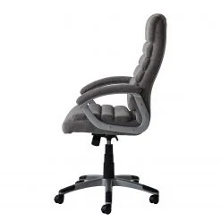 Furnitive Fauteuil de bureau Hatley III - Microfibre - Gris -Chaises Soldes 1000147206 201007 14050500026 DETAILS P000000001000147206